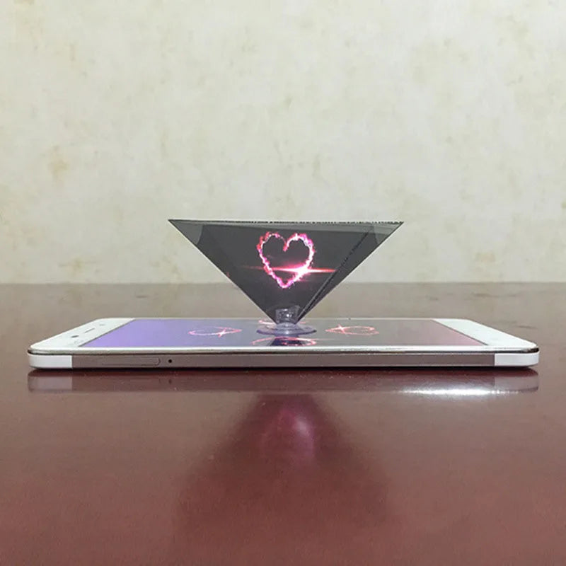 3D Hologram Pyramid Display Projector