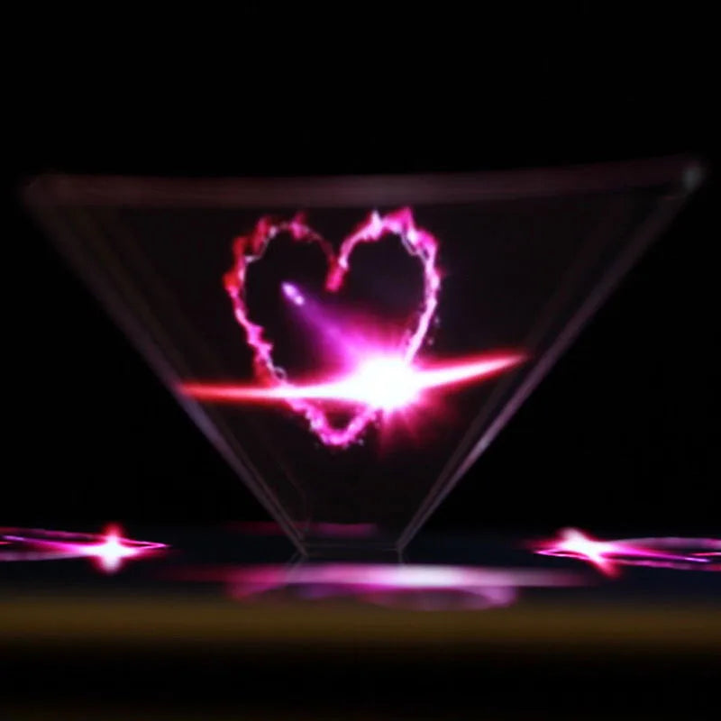 3D Hologram Pyramid Display Projector