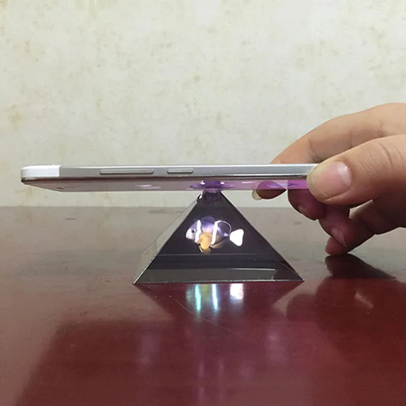 3D Hologram Pyramid Display Projector